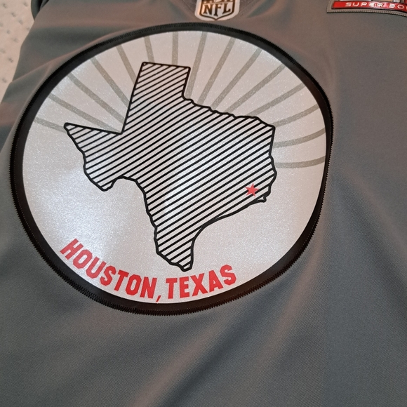 NIKE MEN SHIRT NFL DRI-FIT SUPER BOWL HOUSTON TX SIZE L - Picture 4 of 11